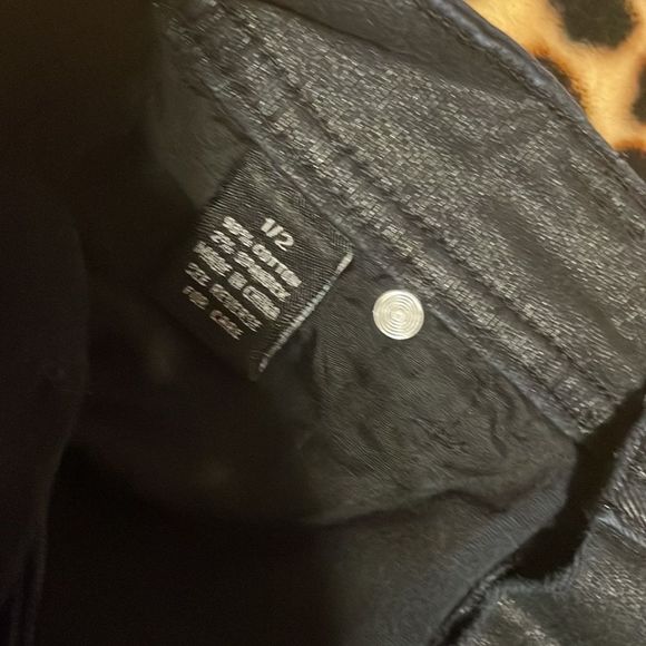 •RUE21• BLACK DENIM MINI SKIRT IN SIZE 1/2 - Picture 6 of 8